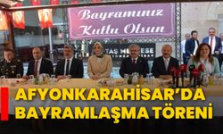 Afyonkarahisar’da Bayramlaşma Töreni