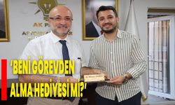 ‘Beni görevden alma hediyesi mi?’