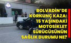 Bolvadin’de korkunç kaza: 15 yaşındaki motosiklet sürücüsünün sağlık durumu ne?