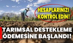 Hesaplarınızı kontrol edin: Tarımsal destekleme ödemesine başlandı!