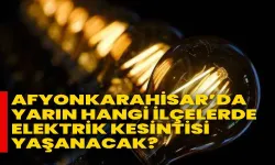 Afyonkarahisar'da 27 Haziran 2024 Elektrik Kesintisi Yaşanacak Bölgeler