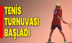 Tenis Turnuvası başladı