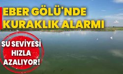 Eber Gölü'nde Kuraklık Alarmı: Su Seviyesi Hızla Azalıyor!