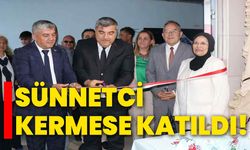 Sünnetci kermese katıldı!