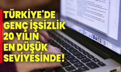 Türkiye'de Genç İşsizlik 20 Yılın En Düşük Seviyesinde!