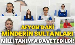 Afyon’daki Minderin Sultanları Milli Takım’a davet edildi!