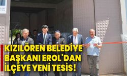 Kızılören Belediye Başkanı Erol'dan ilçeye yeni tesis!