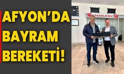 Afyon’da bayram bereketi