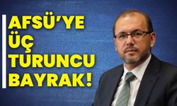 AFSÜ’ye Üç Turuncu Bayrak!