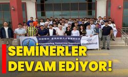 Seminerler devam ediyor!