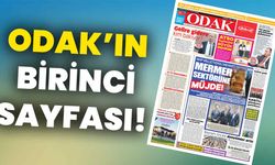 ODAK’ın birinci sayfası: “Mermer sektörüne müjde”