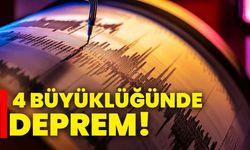 Malatya'da 4 büyüklüğünde deprem!