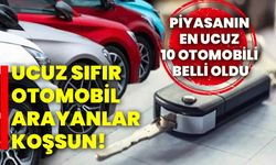 Ucuz sıfır otomobil arayanlar koşsun! Piyasanın en ucuz 10 otomobili belli oldu