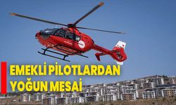 EMEKLİ PİLOTLARDAN YOĞUN MESAİ