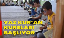 Yaz Kur’an Kursları Başlıyor