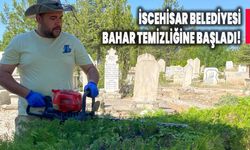 İscehisar Belediyesi bahar temizliğine başladı!