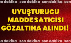 Uyuşturucu madde satıcısı gözaltına alındı!