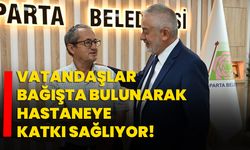 Vatandaşlar bağışta bulunarak hastaneye katkı sağlıyor!