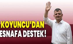 Koyuncu’dan esnafa destek!