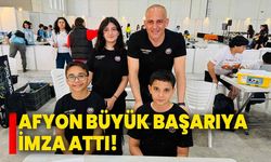 Afyon Büyük Başarıya İmza Attı!