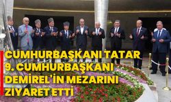 Cumhurbaşkanı Tatar, 9. Cumhurbaşkanı Demirel'in mezarını ziyaret etti