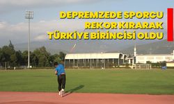 Depremzede Sporcu, Rekor Kırarak Türkiye Birincisi Oldu