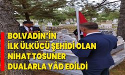 Bolvadin’in İlk Ülkücü Şehidi Olan Nihat Tosuner, Dualarla Yâd Edildi