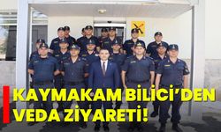 Kaymakam Bilici’den Veda Ziyareti