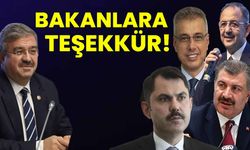 Yurdunuseven’den Bakanlara teşekkür!