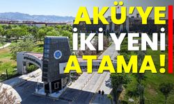 AKÜ'ye iki yeni atama!