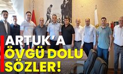 Erkek Öğrenci Yurdu yönetiminden Artuk’a övgü dolu sözler!