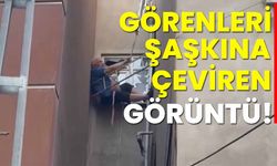 Görenleri şaşkına çeviren görüntü!