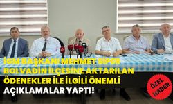 İGM Başkanı Mehmet Siper Bolvadin İlçesine aktarılan ödenekler ile ilgili önemli açıklamalar yaptı!