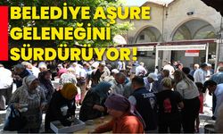 Belediye aşure geleneğini sürdürüyor!