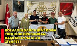 Bolvadin Dağcılık Ve Doğa Trekking Grubundan Başkan Aynacı'ya ziyaret!