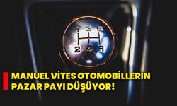 Manuel vites otomobillerin pazar payı düşüyor!