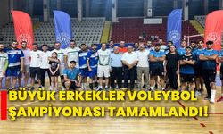 Büyük erkekler voleybol şampiyonası tamamlandı!