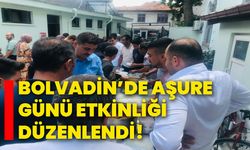 Bolvadin’de aşure günü etkinliği düzenlendi!