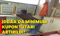 İddaa'da minimum kupon tutarı artırıldı!