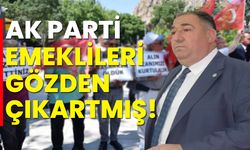 Mısırlıoğlu: AK Parti, emeklileri gözden çıkarmış!