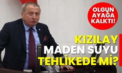 İYİ Partili Olgun Ayağa Kalktı: Kızılay Maden Suyu Tesisi Tehlikede mi?