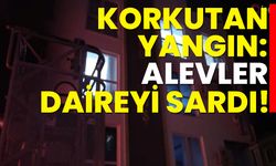 Korkutan Yangın: Alevler tüm daireyi sardı!