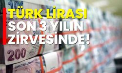 Türk Lirası son 3 yılın zirvesinde!