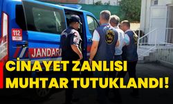 Cinayet zanlısı muhtar tutuklandı!