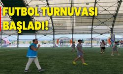 Futbol turnuvası başladı!