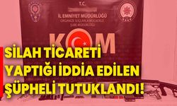 Silah ticareti yaptığı iddia edilen şüpheli tutuklandı!