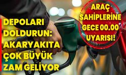 Araç sahiplerine gece 00.00 uyarısı! Depoları doldurun: Akaryakıta çok büyük zam geliyor