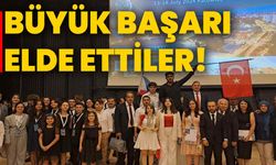 Büyük başarı elde ettiler!