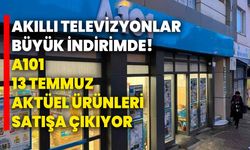 Akıllı televizyonlar büyük indirimde! A101 13 Temmuz aktüel ürünleri satışa çıkıyor