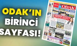 ODAK’ın birinci sayfası: “Bükmeler Yiğitbaşı’ndan, Kahvaltılar Köksal’dan”